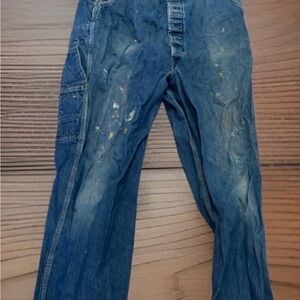 VTG 1960's OshKosh B'Gosh Vestbak Union Made Men's Denim Overalls